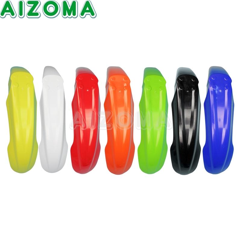 Supermoto Red Front Fender Mudguard Guards For Honda XR CRF 230 250 450 650 CRF250 CRF450 CRF150 CRF125 CRF230 Motocross Enduro