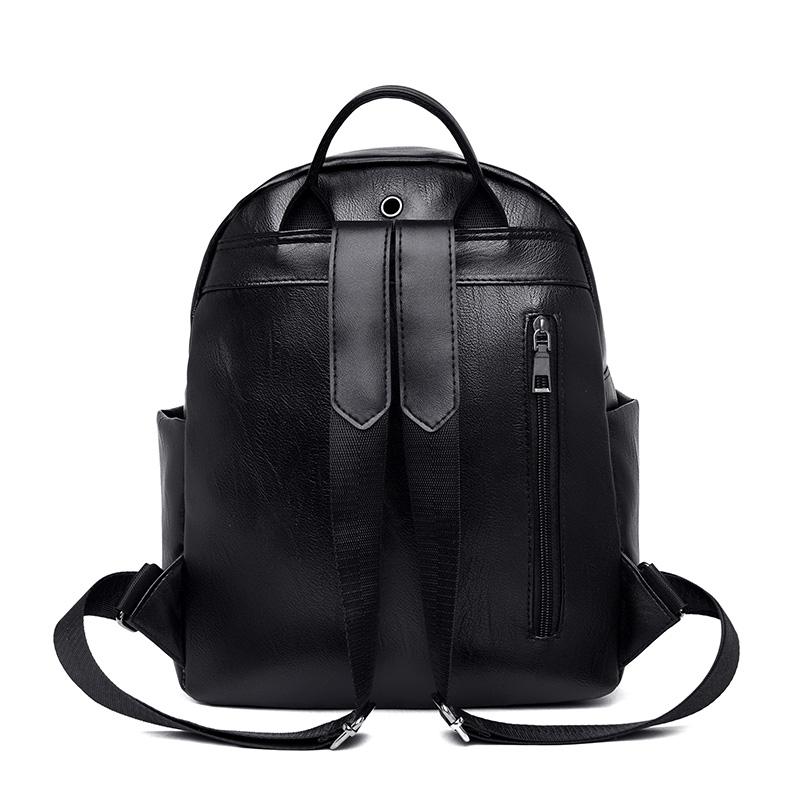 Elegant Women's Lightweight Backpack - Large Capacity, Adjustable Shoulder Strap, PU Material, Great for Travel and Daily Use