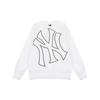 MLB New York Yankees Sweatshirts Unisex Ecru Crew Neck Moderate Other 3AMTB0421-50WHS