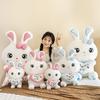 Cute Long-eared Rabbit Doll Heart-hugging Couple Rabbit Plush Toy Children's Doll Valentine's Day Confession Gift