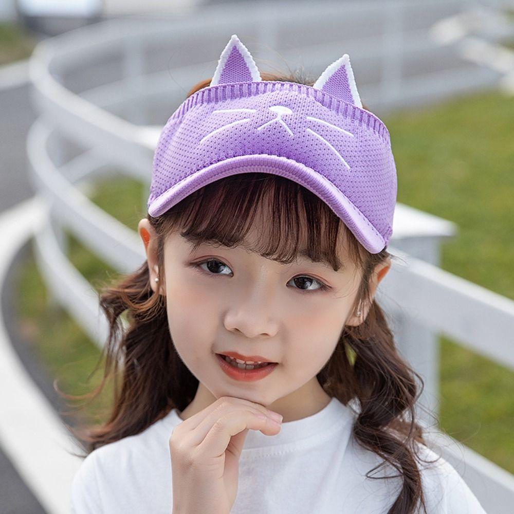 Summer Baby Sun Hat Cartoon Empty Top Hat Clearance UV Cap  Boy Girl Accessory