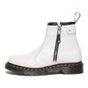 Dr. Martens Leather Short Ankle Boots Women boots White 27618100