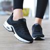 Large Size Summer New Women's Shoes Fashionable Breathable Fly-woven Mesh Shoes Air Cushion Bottom Trendy Sports Running Shoes Women