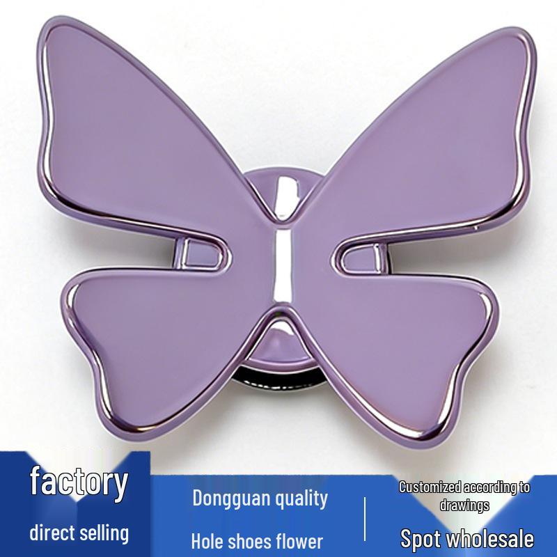 Resin Butterfly Shoe Flower Buckle Decoration Accessories