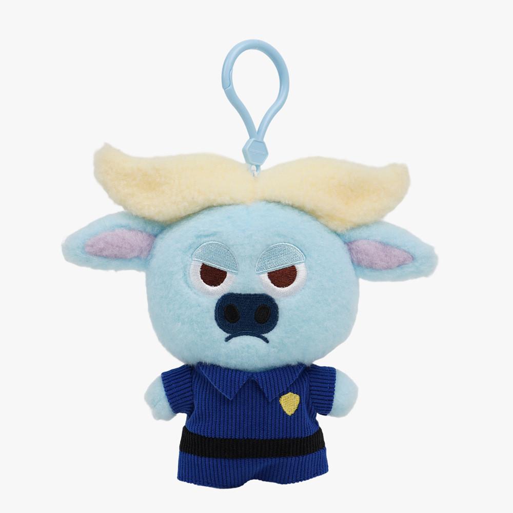 Zootopia Judy Nick Plush Keychain With Soft Polyester For Kids And Collectors