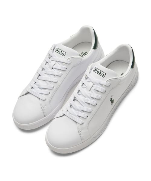 Polo Ralph Lauren Heritage Court II Sneaker - Weiß:Grün MAPSFTW0CT20113-999