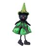 Halloween Hanging Decoration Pumpkin Ghost Witch Black Cat Plush Dolls Tree Ornaments for Indoor Outdoor Home Yard Porch Tree Decor