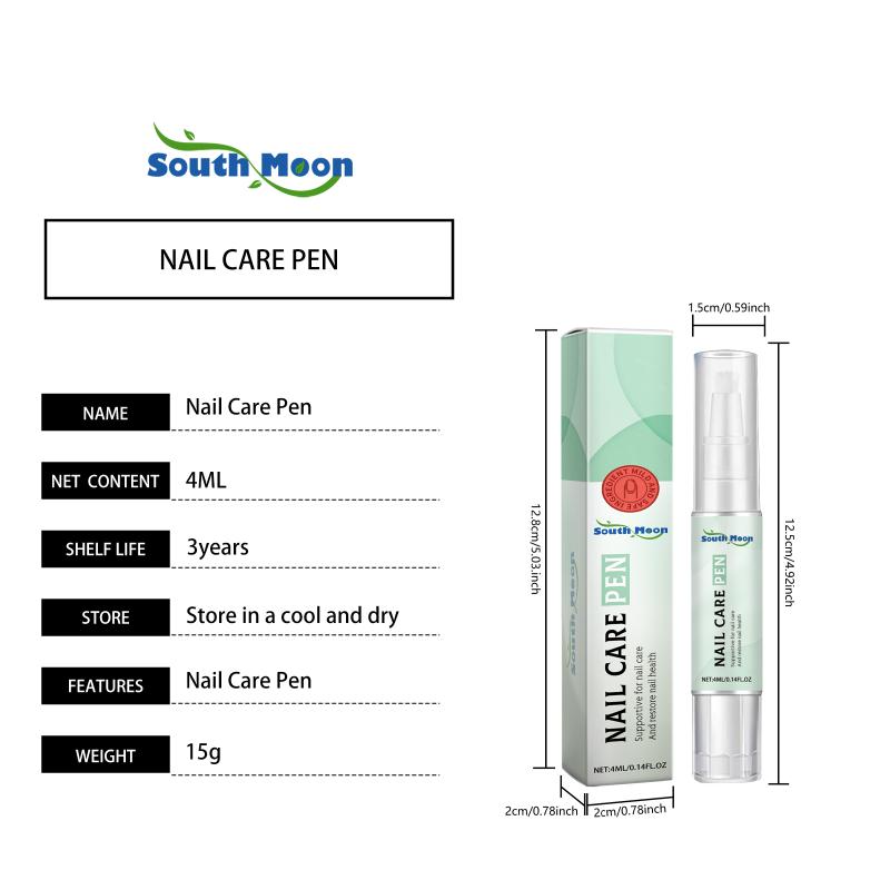 Nourishing Nail Oil Pen Moisturizing Cuticle Repair for Dry Damaged Nails Effective for Fingers and Toes