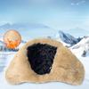 New Winter Leather Lei Feng Hat for Men and Women Korean Style Cold Proof Ear Protection Plus Velvet Thickened Outdoor Warm Hat