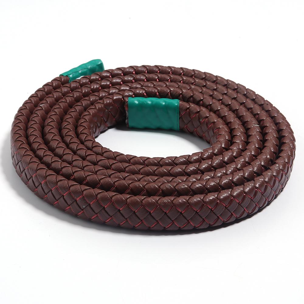 

1m/pack PU Leather Braided Cords Colored Thread Flat Leather Rope For DIY Handmade Retro Bracelet Jewelry Making Accessories