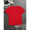Boys Crew Neck Short Sleeve T-Shirt with Casual Black Cat Print