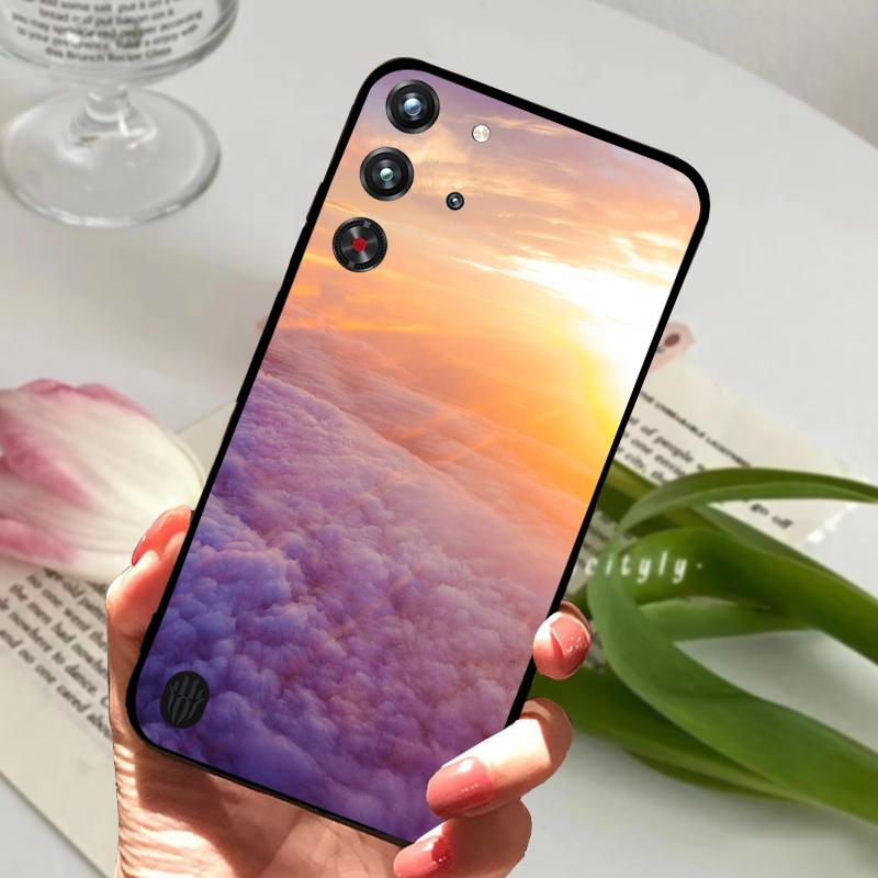 Fashion Luxury Case For Nubia Red Magic 10 Pro Soft Silicone TPU Phone Cover For ZTE Nubia REDMAGIC 10 Pro+ 10 Pro Plus Fundas