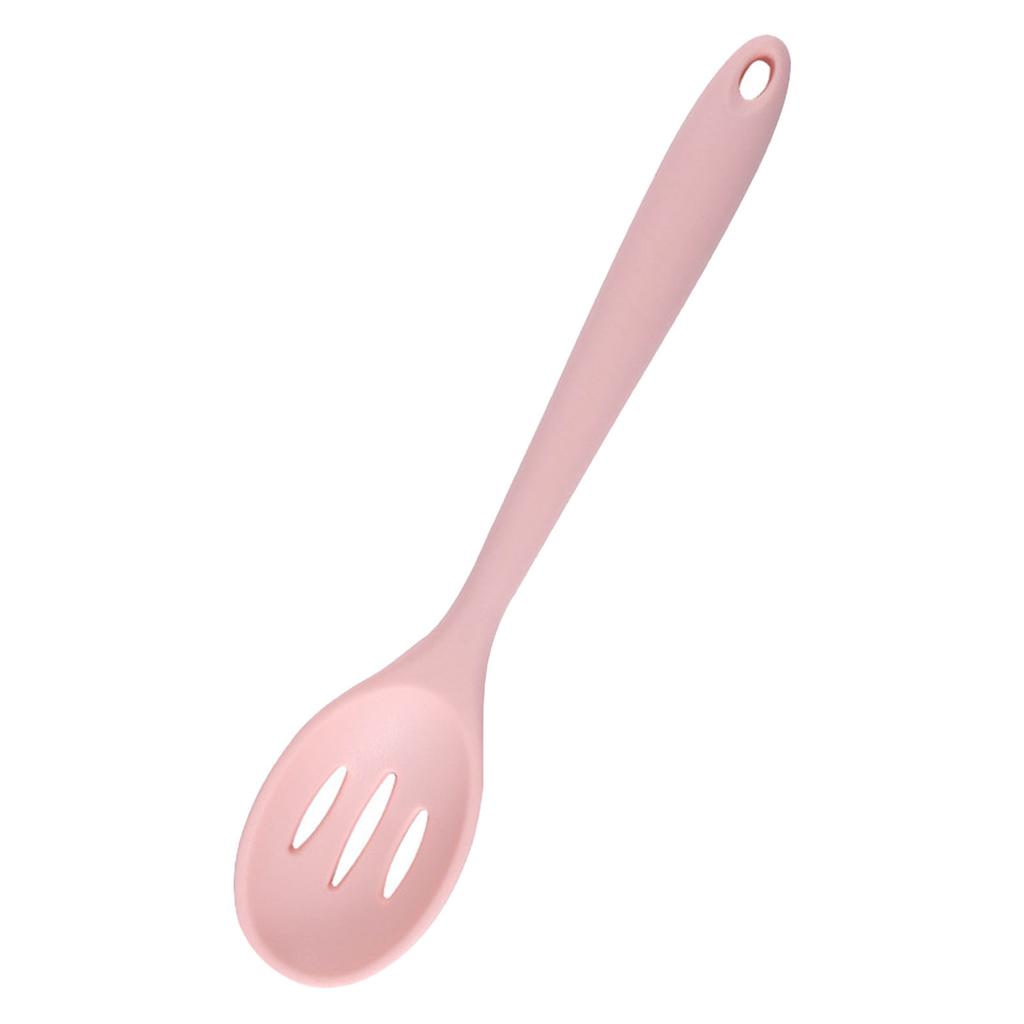 Silicone Slotted Spoon Heat Resistant Cooking Scoop Strainer Colander Serving Spoon for Stirring Serving Straining