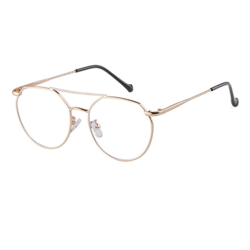 

LK9806 Blue Light Blocking Glasses Frame_C3 GOLD