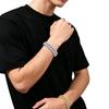 Hip-Hop Men'S Full Diamond Bracelet, Environmentally Friendly Electroplated Hiphop Domineering Bracelet Bracelet Jewelry, Source
