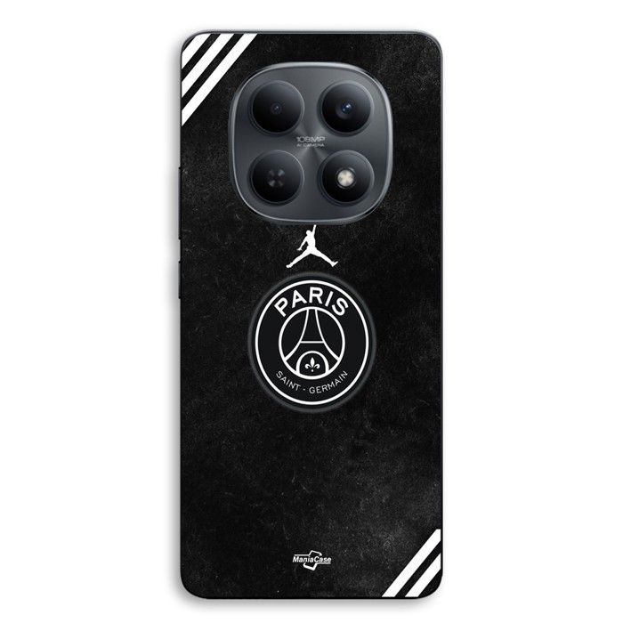Coque Pour Xiaomi Redmi Note 15 5g PSG jordan logo noir Maniacase
