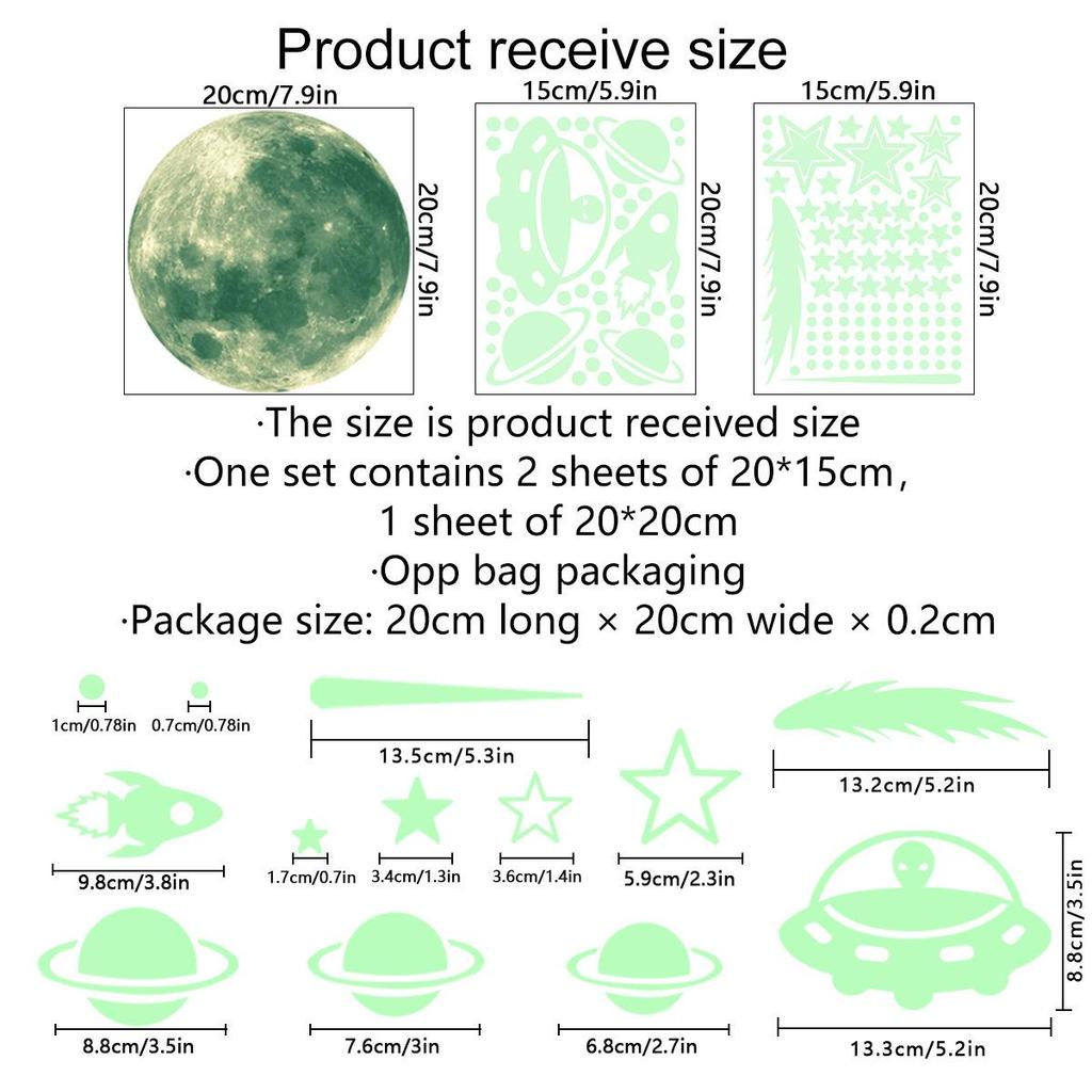 Luminous Fairy Mermaid Wall Stickers Kids Bedroom Home Decor Glow In The Dark Fairy Butterfly Decal Stickers Switch Wallpaper