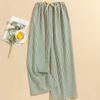 Women's Casual Fashion Sleep Pants Striped Loungewear Pants Wearable As Outerwear High-Waisted Pants