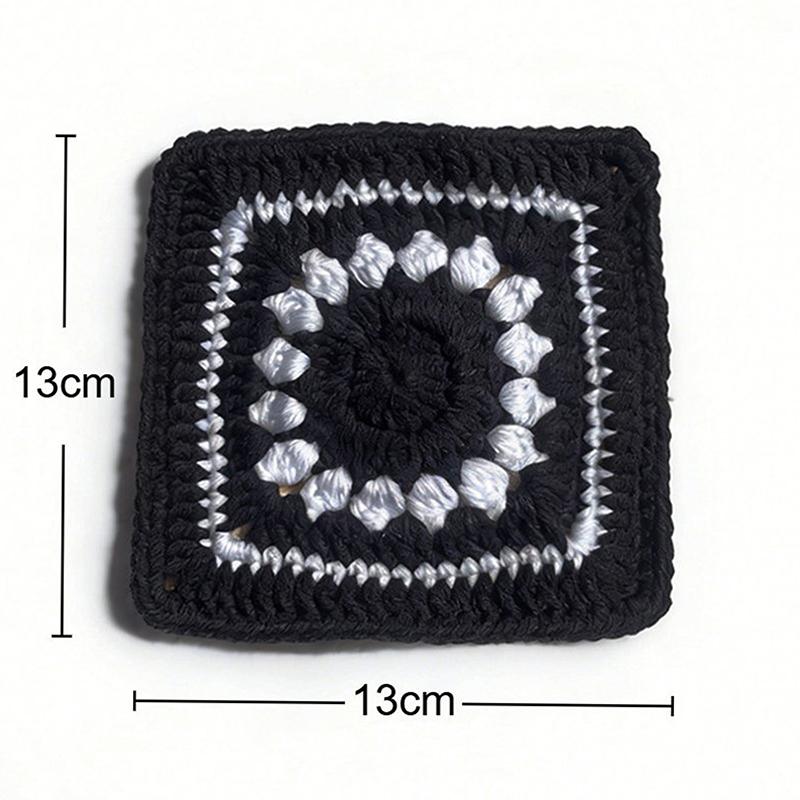 

Crochet Steering Wheel Cover Handmade Crochet Fabric Soft Knitted Car Interior Accessories Women Cute Steering Wheel Decor A1