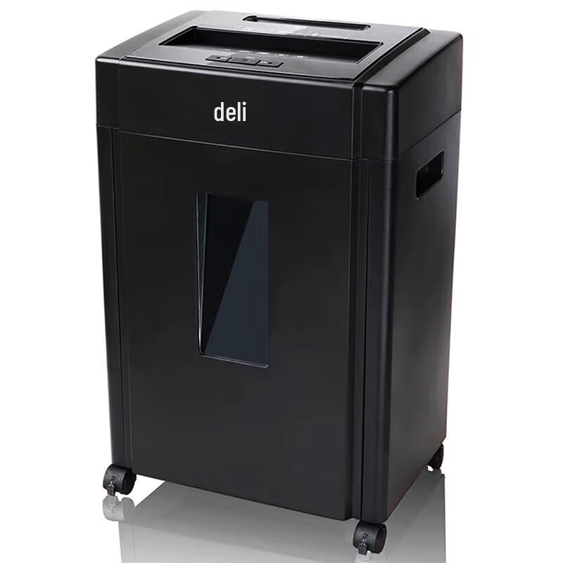 Deli 9904 Hochsicherheits-Büropapierzerkleinerer CN-Stecker (Adapter enthalten)
