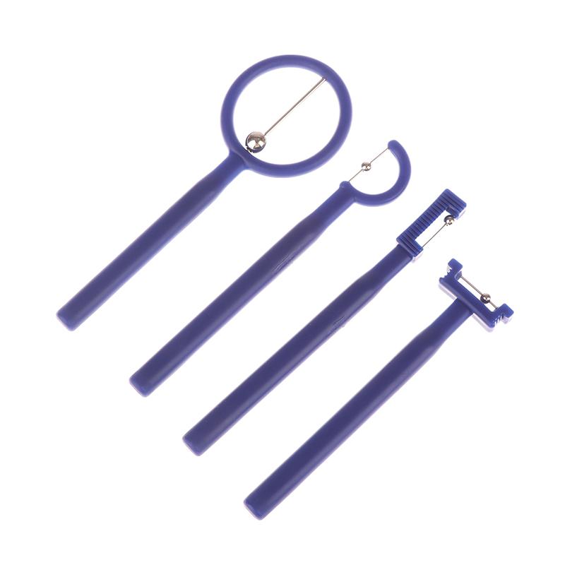 3/4Pcs Children Mouth Tougue Tip Exerciser Trainer Oral Care Muscle Strenght Touge Training Tool Flexibility Stability