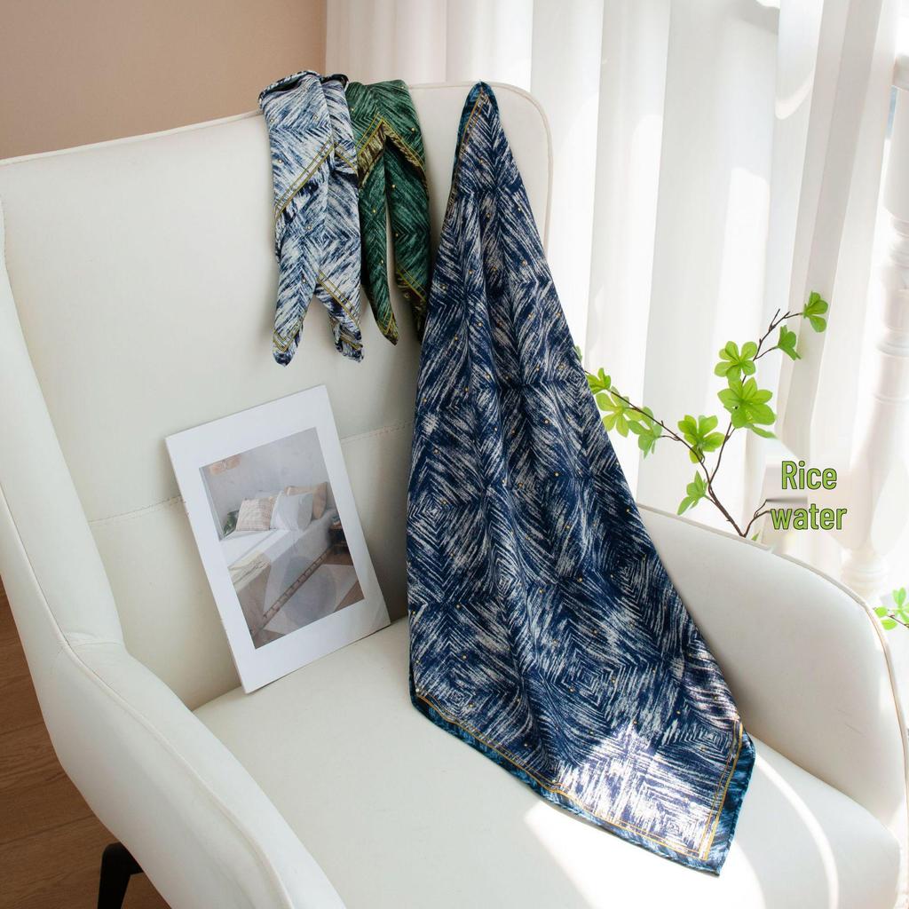 Toamnă 2025 Eșarfă Snood Șal Versatil Lux Mătase Lână Femei