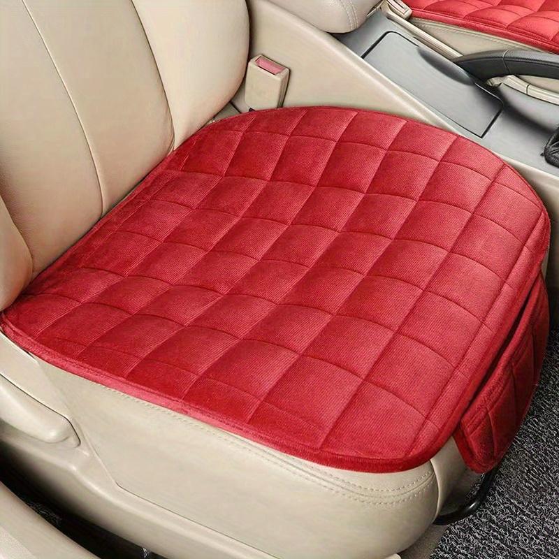 1pc Car seat cushion, anti slip rubber bottom and storage bag, driver's seat rear seat cushion, universal car seat cushion