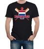 Heren Nederland Cricket T-shirt - Nederlands Supportersvlag T-shirt - Wereldbeker Wedstrijd Sh