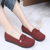 Old Beijing cloth shoes women's single shoes flying woven surface comfortable and breathable leap month mother shoes soft sole non-slip middle-aged an