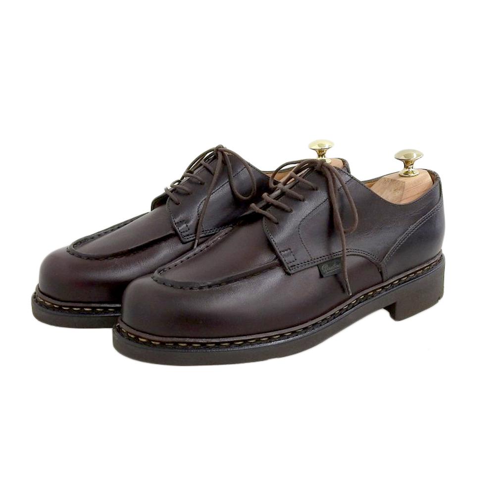 Paraboot Excellent condition Chambord shoes for men, Cafe 6 1/2F, 710707 shoes 6 1/2F CafeUsed