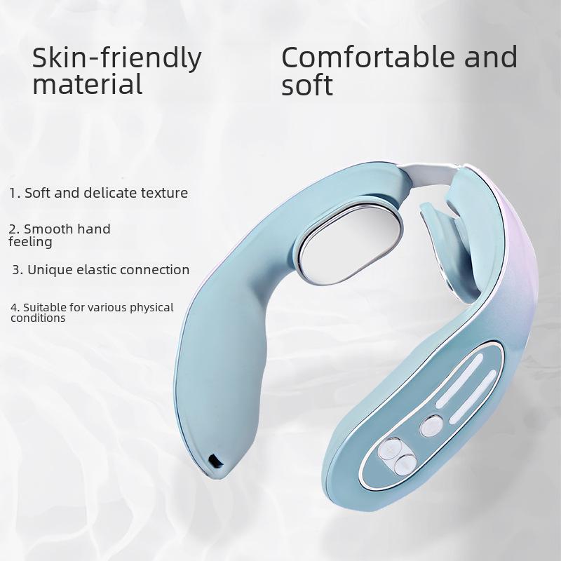 Przenośny Elektryczny Masażer Szyjny: Ciepły kompres na szyję, ramię i ciało