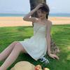 2024 Summer Fairy Forest Suspender Skirt - Slimming One-Shoulder Dress for Women