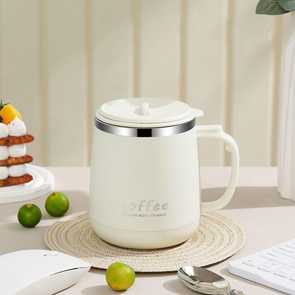 Double-layer Stainless Steel Coffee Mug Large Capacity Insulated Drinking Cup Water Cups  for Home