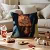 E-Eladio Carrion Album Cushion Cover Silky Short Plush With Invisible Zipper Dustproof Sofa Pillow Cover For Home Decor