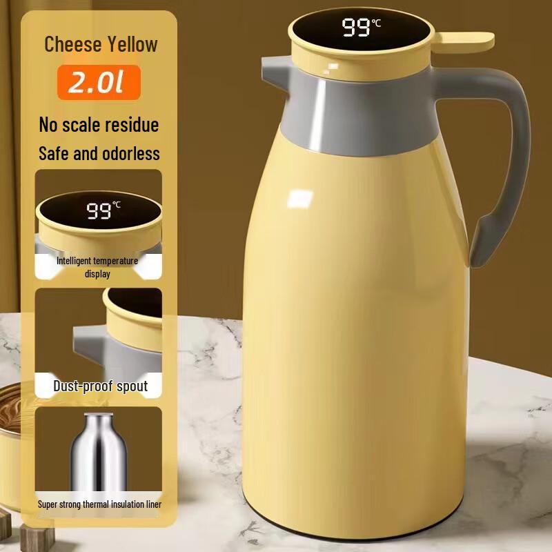 Mailang Smart Digital Display Insulated Thermos Pot