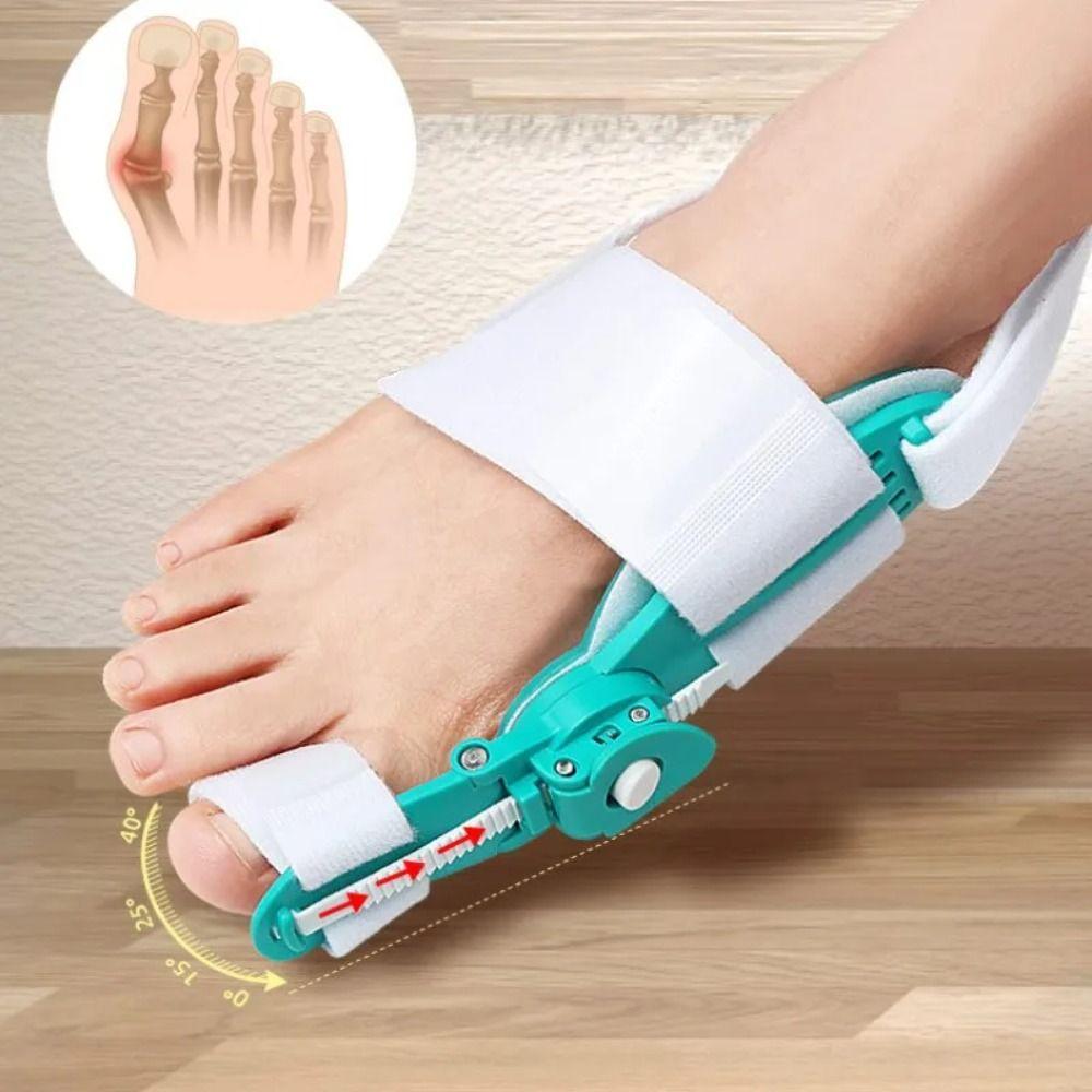 Halluks Valgus Başparmak Düzeltici Tokalı Ayarlanabilir Ayak Düzeltme Ateli Bunyon Düzeltici Unisex