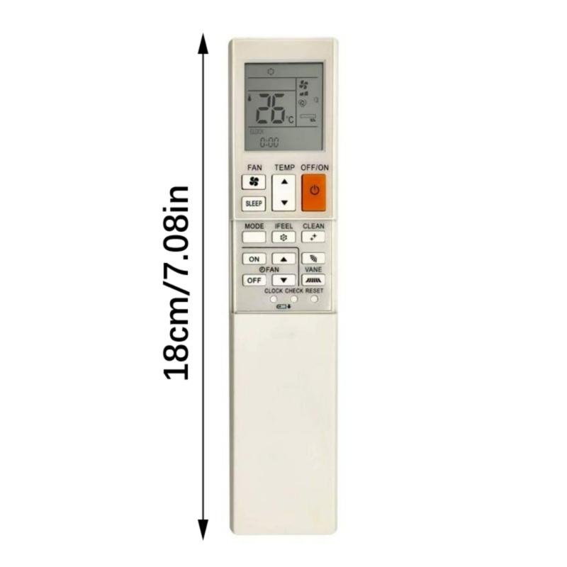 Professional ZH21AS Remote Controller LCD Air Conditioner Remote Control For MSZ-RY12VA Series Air Conditioner