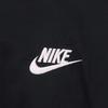 Nike Embroidered Logo Solid Zip Jacket Women Outerwear Black DM6186-010