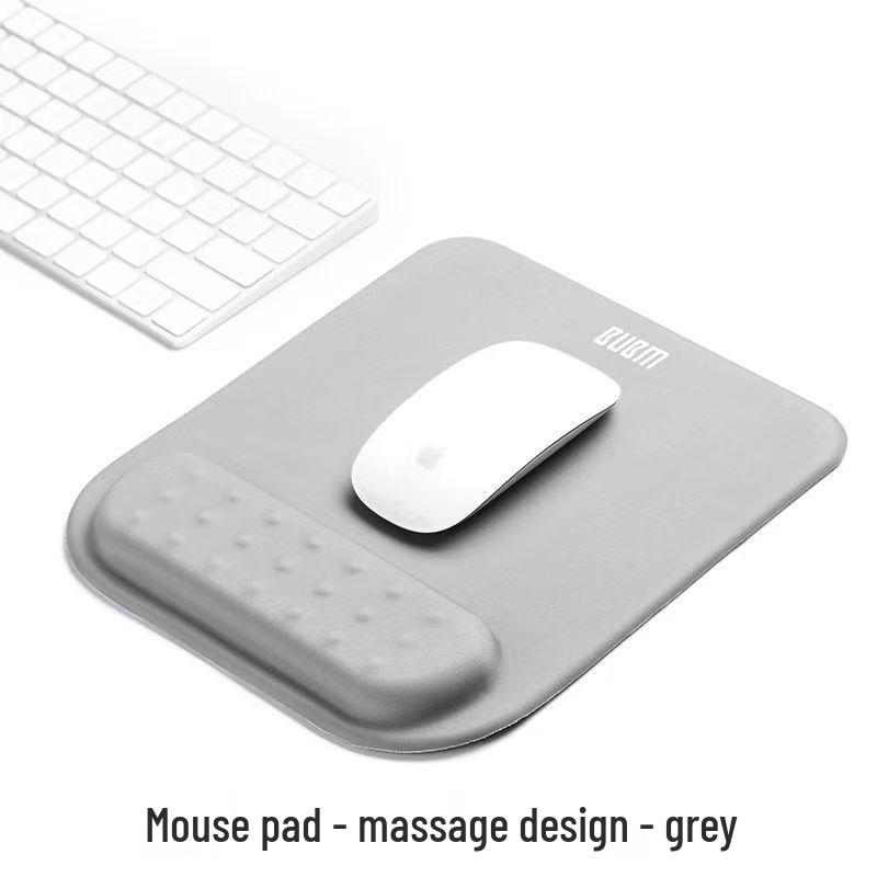 Memory Foam Mouse Pad with Silicone Wrist Support - Available In Large, Medium, and Small Sizes