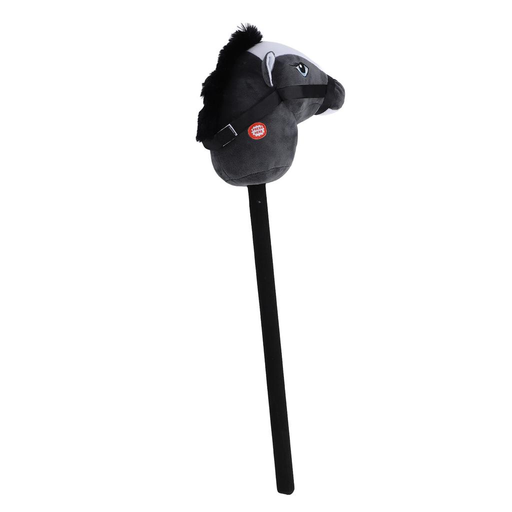 Hobby Horse Stick Toy 70cm Plush and PVC Cartoon Simulated Plush Handcrafted Hobby Horse