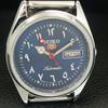 JAPAN VINTAGE REFURBISHED SEIKO 5 AUTOMATIC 6309A MENS BLUE DIAL WATCH A442450-1