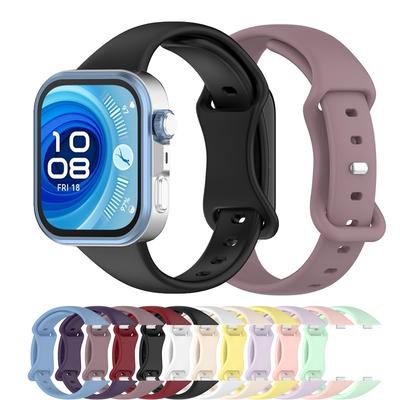 Silicone Band for HUAWEI Watch Fit 4 Pro Strap Smartwatch Replacement Wristband Slim Belt Bracelet Correas HUAWEI Watch Fit 4/3