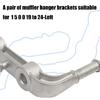 Truck Accessories for 1500 2019-2024 Driver Side Exhaust Muffler Bracket Assembly 68275662AB Replacement Part