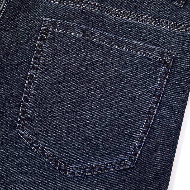 MONTAGUT Men's Tencel Blend Straight-Leg Jeans