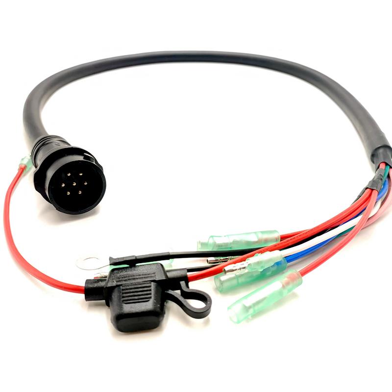 689-82590-11 61T-82590-00 Wire Harness Assembly (7pin) for Yamaha Outboard Engine Parts 2T 25HP 30HP 40HP 60HP 689-82590-11