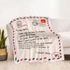 Love Letter To Daughter Blankets Are Suitable for Living Rooms,making Them an Ideal Choice for Outdoor Travel and Gifts.