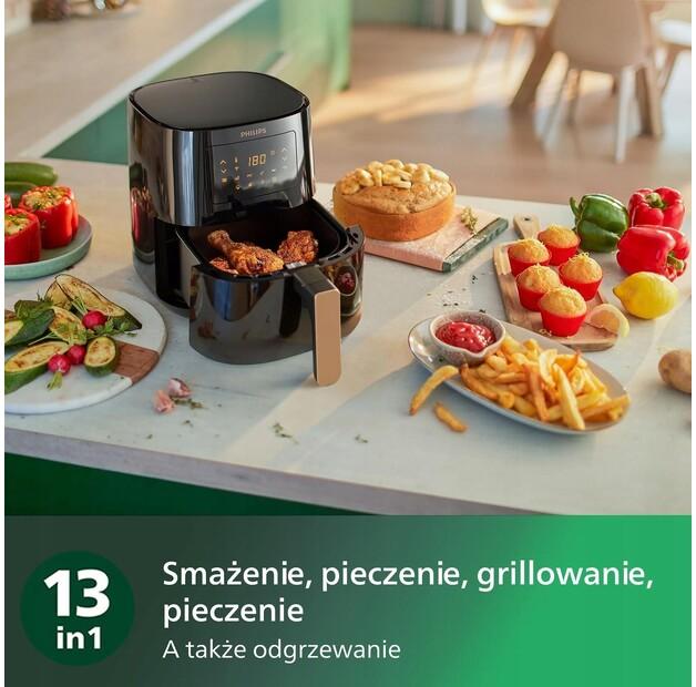Heißluftfritteuse PHILIPS Ovi mini HD9255/80