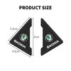 WMZW4 Pair Silicone Car Door Corner Cover Anti-collision Anti-Scratch Protection for Skoda Octavia Kodiaq Fabia Superb Rapid Kamiq