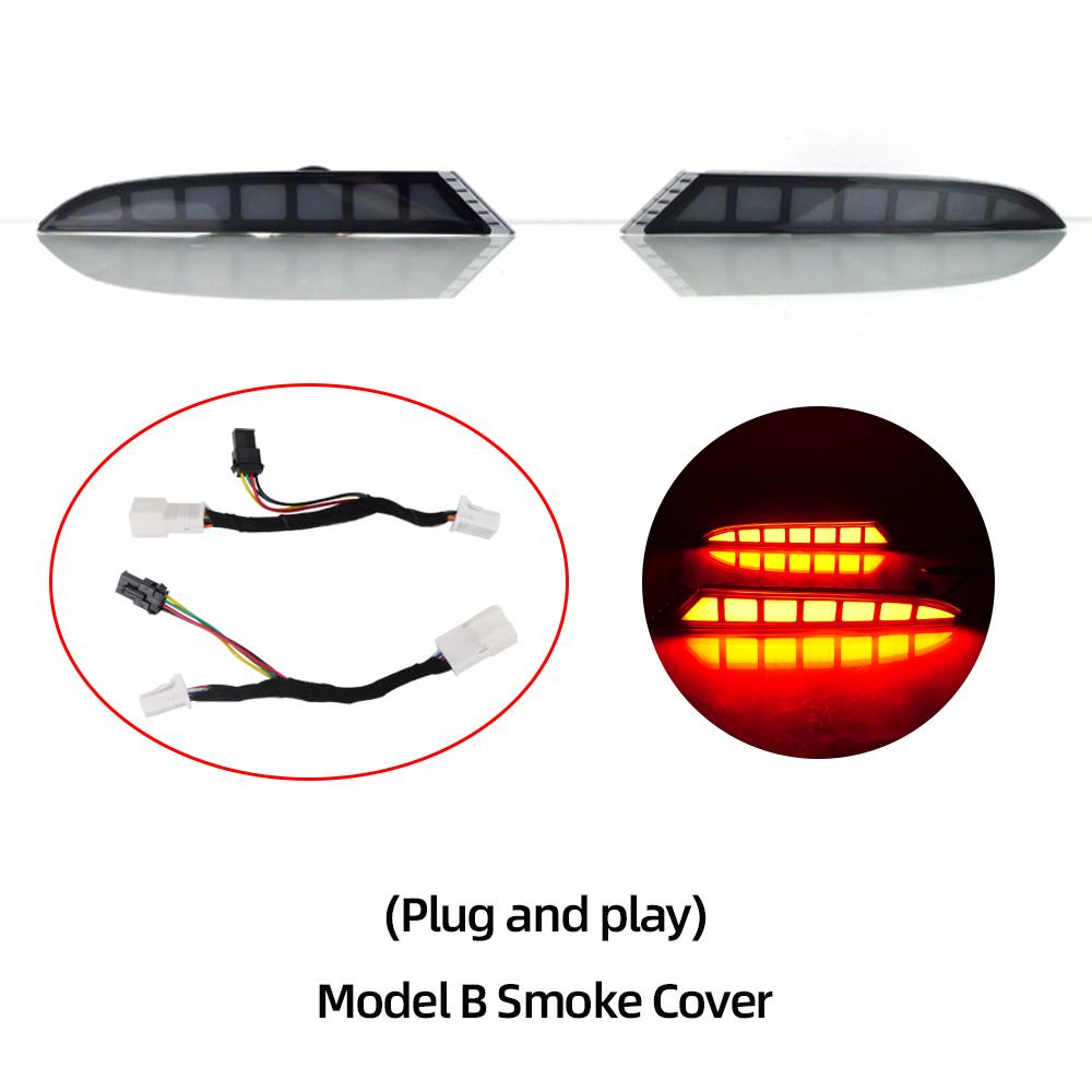 Car LED Rear Bumper Reflector Light For BYD YUAN PLUS ATTO 3  2024 Rear Running Light Brake Light with Turn Signal