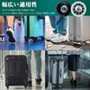 Bomiae Suitcase Wheel Replacement Kit 4pcs Silent Black 40mm x 18mm for Carry-On Luggage